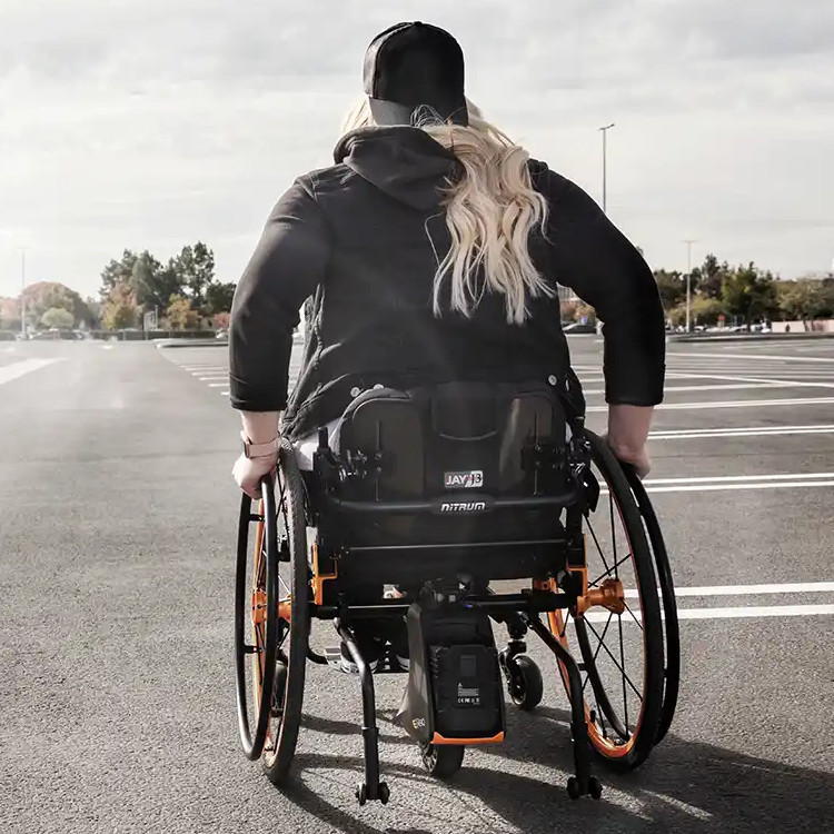 everyday wheelchair mobility attachment