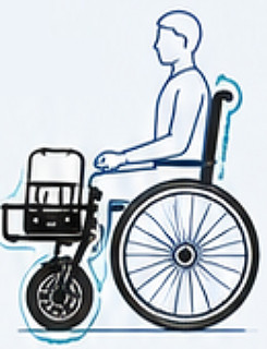 front-rack Front Rack Adjustable carrying shopping bag