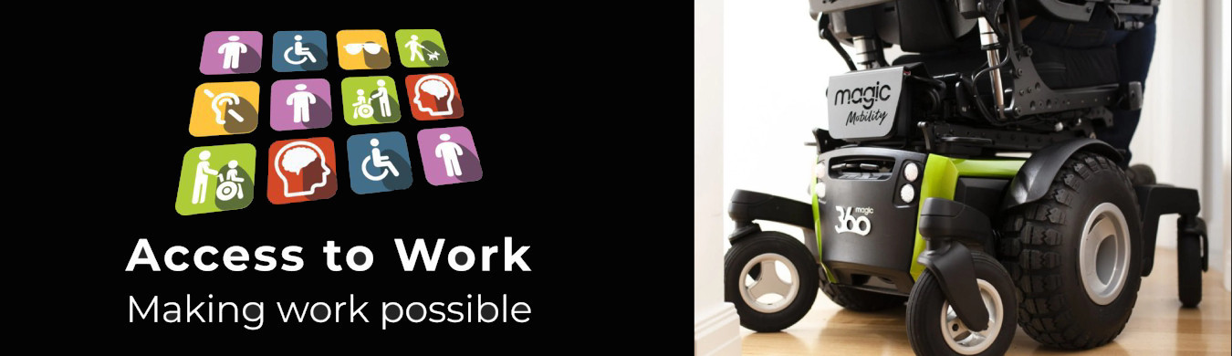 Magic Mobility 360 Power chair Access to work UK
